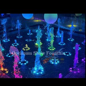 ร้อนขายแสง<span class=keywords><strong>DMX</strong></span>ควบคุมขนาดมินิแห้งดาดฟ้าเต้นรําเพลงน้ําพุชั้น - Product Image 2