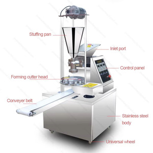 Baozi Forming Machine Automatic Banh Xiao Long Tang Bao Siopao Maker Momo Making - Product Image 3