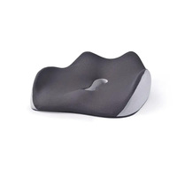 Coussin de siège à rebond lent en coton à mémoire de forme, soulagement de la douleur et coussin de siège de voiture antidérapant, coussin de siège de bureau coussin de siège de fauteuil roulant