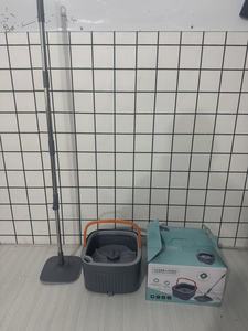 Комплект для уборки: ведро с самоотжимом, улучшенная квадратная швабра из микрофибры, пластиковая корзина, штанга из нержавеющей стали, высокое качество - Product Image 6