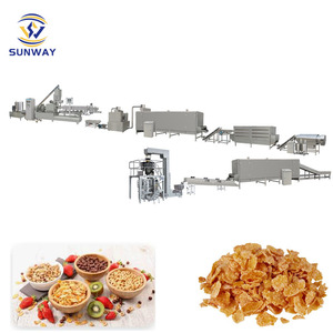 Automatische Frühstückscerealien-Snack-Herstellungsmaschine, Produktionslinie für Knusprige <span class=keywords><strong>Cornflakes</strong></span> - Product Image 1