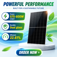 En stock, panneaux solaires bifaciaux Jinko 590W BDV N-Type à double vitrage, module PV haute puissance de niveau 1 avec garantie de 25 ans