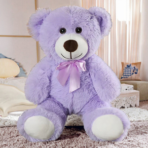 <span class=keywords><strong>Dankers</strong></span> Großhandel Farbige PP-Baumwoll-Gefüllte Plüsch-Teddybären mit Seidenband, Waschbare Plüschtiere, Niedliches Kindergeschenk - Product Image 2