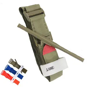 Gujia Harnais en métal Garrot Application hémostatique d'urgence Premiers secours en plein air Garrot médical tactique pour chat - Product Image 1