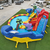 Attractions gonflables haut de gamme pour parcs aquatiques en PVC robuste pour centres aquatiques commerciaux et grands espaces aquatiques