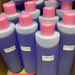 Purple Crystal Liquid 1000ml Nail Acrylic Power Carving Pollen Solution EMA Acrylic Liquid Monomer