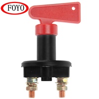 Interrupteur de déconnexion de batterie de marque FOYO, boîtier polyvalent, couvercle à clé, anti-corrosion, pour accessoires de bateau/yacht/kayak/embarcation