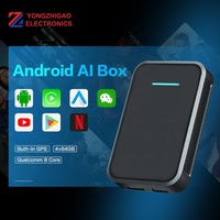 Procesador Snapdragon Carplay 4G, sistema Multimedia inteligente Universal, adaptador Android 11, Carplay inalámbrico, caja IA