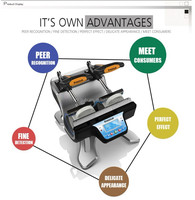 Presse à chaleur pour tasses à double station, machine de sublimation pour deux tasses