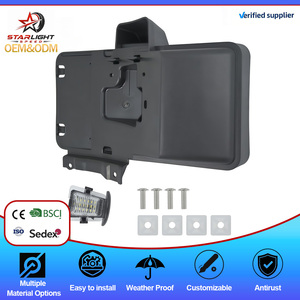 Support de <span class=keywords><strong>plaque</strong></span> d'immatriculation personnalisé réglable pour moto 2026 XGS OEM Luxembourg Espagne Gambie Rwanda Eswatini - Product Image 1