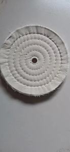 Tampons de polissage en coton extra épais, taille personnalisée pour meuleuse d'angle avec trou d'arbre de 1/2 pouce, OEM pour le polissage du métal, des bijoux - Product Image 2