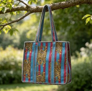 Boho Custom Logo <b>Woven</b> <b>Tote</b> <b>Bag</b> Large Capacity Colorful Shoulder Handbag with Zipper Closure Beach Shopping <b>Bag</b> - Product Image 2