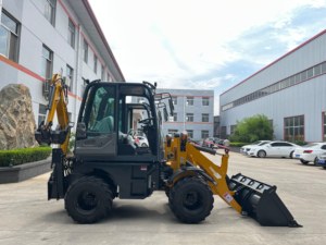 Cargadora de Ruedas con Retroexcavadora Diésel 4x4 de Alta Potencia y Carga Compacta - Product Image 3