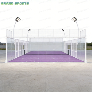 Панорамный корт для падела по низкой цене |   Комплексное решение |   Бесплатное CAD-изображение |   Быстрая сборка |   Экономьте время и деньги - Product Image 3