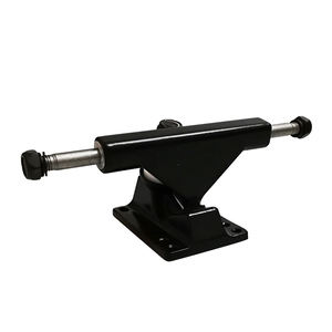 Camion à roulettes et skateboard noir, 4 pouces, pour ancienne école, modèle, sortie directe d'usine - Product Image 4