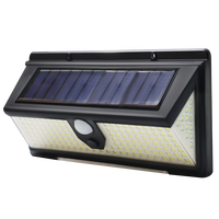 Lampe de jardin solaire d'extérieur de style moderne avec source lumineuse LED Matériau ABS Lumières clignotantes étanches IP65