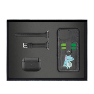 Funda de teléfono de cuero de lujo, juego de regalo de funda de auricular para <span class=keywords><strong>iPhone</strong></span> <span class=keywords><strong>12</strong></span> 13 <span class=keywords><strong>Pro</strong></span> <span class=keywords><strong>Max</strong></span>,Apple <span class=keywords><strong>Airpods</strong></span> <span class=keywords><strong>Pro</strong></span> 3 - Product Image 1