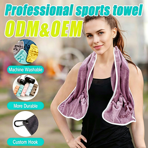 Customizable Logo Microfiber <strong>Rapid</strong> <strong>Dry</strong> Ice Cooling Sports <strong>Towel</strong> Soft and Quick-<strong>Dry</strong> with Solid Color Great for Gym Use - Product Image 6