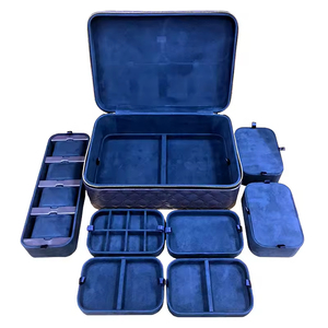 <span class=keywords><strong>Portagioie</strong></span> di Lusso a Grande Capacità per Bracciali e Collane, Cofanetto per Orologi, <span class=keywords><strong>Portagioie</strong></span> da Viaggio per Donna, Organizer per Gioielli - Product Image 3