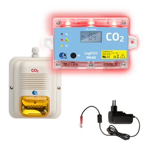 LogiCO2 Mk90 Kit Base Sensore CO2 Autonomo con Allarme - Product Image 5