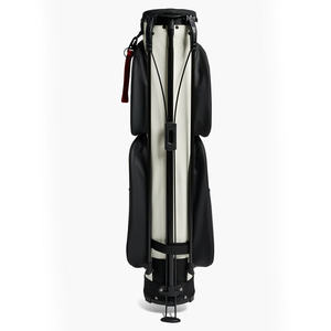 Sac de golf robuste en cuir imperméable avec fond rigide et poche à accès rapide – Idéal pour le transport - Product Image 3