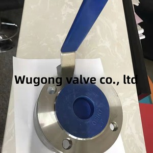 Válvula de bola flotante forjada con brida Q41F de tipo ancho para la industria química, anti-fugas de agua, grado alimenticio, -29°C a 120°C - Product Image 4