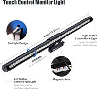 Lampe LED de jeu à intensité variable pour la maison et le bureau, barre de lampe d'ordinateur alimentée par USB, rvb, écran lumineux, moniteur intelligent, barre lumineuse, bureau à domicile