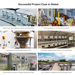 Hộp điện IP65 IP54 Chất lượng cao điện phân phối điện hộp thép không gỉ Bảng điều chỉnh hộp ngoài trời đồng hồ Thùng - Product Image 3