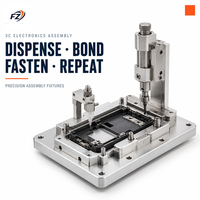 Conception de dispositifs de fixation par vis de collage personnalisés, usinage CNC, fabrication OEM pour l'assemblage d'électronique grand public