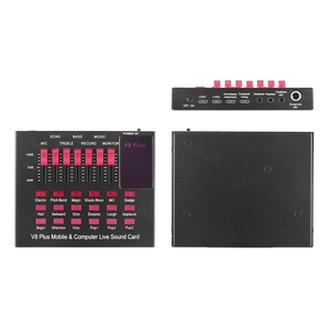 Kit de Microphone de Studio Podcast bm 800, avec <span class=keywords><strong>carte</strong></span> <span class=keywords><strong>son</strong></span> v8 plus, à condensateur, pour <span class=keywords><strong>PC</strong></span>, Youtube, chat, jeu - Product Image 5