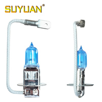 Phare de voiture, ampoule halogène super lumineuse H3 12V55W, utilisée pour les feux de brouillard des voitures et des camions