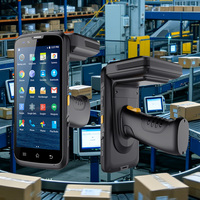 Lector RFID UHF OEM 865-928Mhz ISO18000-6C PDAS con WiFi, Bluetooth, Pistola, Lector de Códigos de Barras y Lector de Huellas Dactilares Opcionales