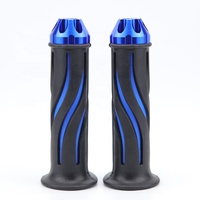 Poignées de guidon de moto, guidon de moto, motocross, poignée de moto, 22MM 24MM, poignées en caoutchouc antidérapantes, accessoires de moto