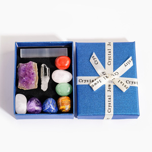 Lot de Pierres Brutes Naturelles Roulées en Sélénite pour Chakra, Richesse, Amour, Énergie, Guérison, Reiki – Cadeau en Cristal - Product Image 2