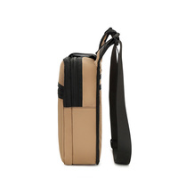 Mode hommes mallette d'affaires sac de messager poignée intérieure spacieuse bandoulière poitrine conception sac à bandoulière Polyester étanche