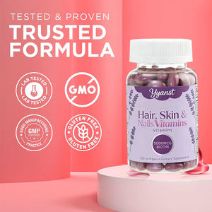 Cápsulas de Colágeno y Biotina de Alta Potencia OEM/ODM para una Piel Joven y Cabello Fuerte, Certificadas, Personalizadas, Bajas en Carbohidratos y Azúcar - Product Image 4