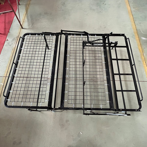 A016 <b>Sofa</b> Bed Frame 135cm 150cm 165cm Foldable Metal Bed Frame Adjustable Modern Design For <b>Small</b> Apartment - Product Image 1