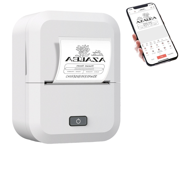 Marklife X2 Portable Thermal RFID Label Printer 203dpi ROHS Non-Ink Compatible Mobile Phones Computers Wireless 2-Year Stock