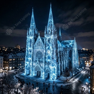 Système de projection mapping extérieur pour façades architecturales, événements touristiques et spectacles lumineux de monuments urbains - Product Image 6
