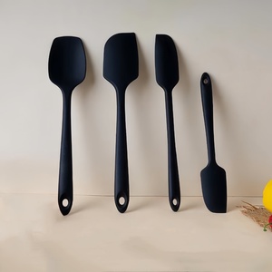 High Quality 4pcs Silicone Cream Butter Cake Scraper Pastry Spatulas <b>Kitchen</b> Cooking Utensils Set for Baking - Product Image 4