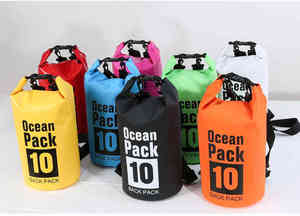 Mochila OEM para Exteriores, 5L/15L, Plegable, Portátil, Bolsa Seca de PVC, Impermeable, para Natación, Viajes y Senderismo - Product Image 2