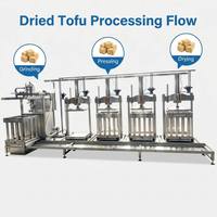 Équipement de traitement du tofu séché de petite et moyenne taille avec moules de formage détachables – Presse à tofu séché haute efficacité