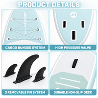 Planche de paddle gonflable Tabla Paddle Surf, kit de stand-up paddle pour hôtels de plage, locations de vacances et centres de sports nautiques SUP