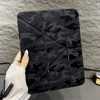 Étui pour tablette 3+Y pour iPad 6 7 8 9 10e 11e génération 10,2 10,9 11 pouces Étui Air Pro Mini 3 4 5 2025 A16 Housse camouflage