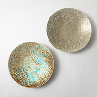 Nordique Irrégulier Porcelaine Coupé Assiette Plateau Vaisselle Bol À Soupe Profonde Pour Fine Dining Réactif Coloré En Céramique Ensemble De Vaisselle