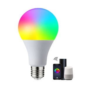 Bombilla <span class=keywords><strong>LED</strong></span> inteligente para fiesta en casa, luz inteligente que cambia de color, Bluetooth, <span class=keywords><strong>WiFi</strong></span>, control remoto - Product Image 5