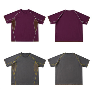 เสื้อยืดคอกลมทรงเข้ารูปสำหรับผู้ชาย ยี่ห้อ Healy สีเทา ผลิตจากโพลีเอสเตอร์ เหมาะสำหรับฤดูร้อน ตัดเย็บด้วยระบบอัตโนมัติ - Product Image 4