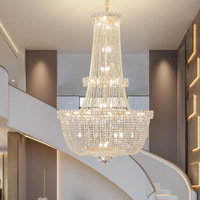 Lustre en cristal moderne, éclairage de luxe pour mariages et événements festifs, pour la décoration de jardins, d'hôtels, de restaurants et de villas