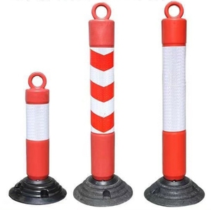 Spring <b>Back</b> Post Flexible Safety Bollard for <b>Road</b> Traffic Safety - Product Image 1