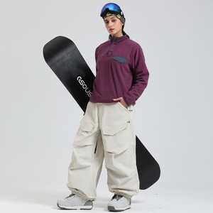 Pantalones de Snowboard Gsou Snow para Mujer, Anchos, Resistentes al Viento y al Agua, Ropa de Esquí para Invierno - Product Image 3